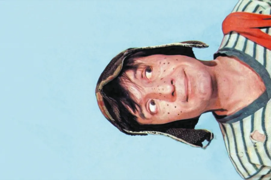 Adesivo para cartão Chaves em Fundo Azul