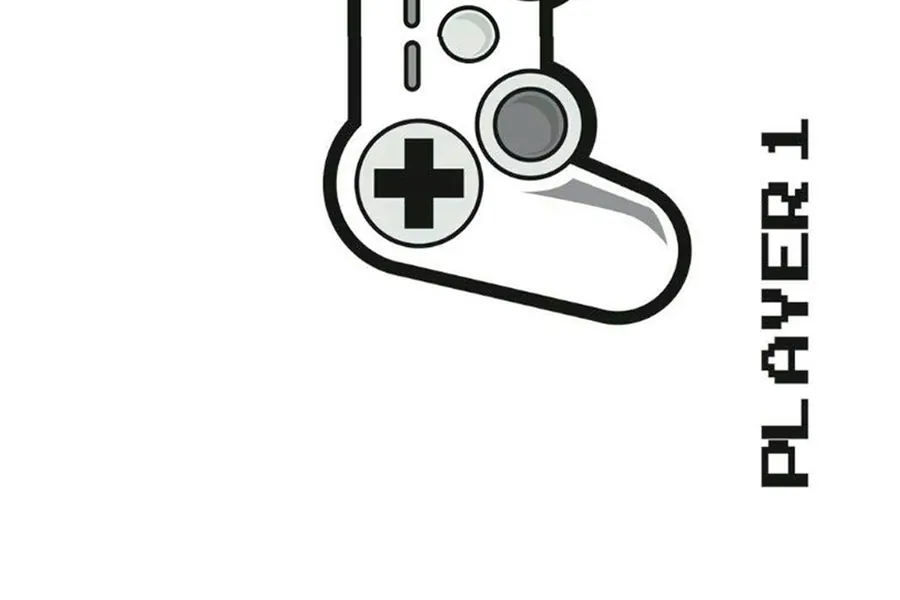 Adesivo para cartão Player 1 Gamer