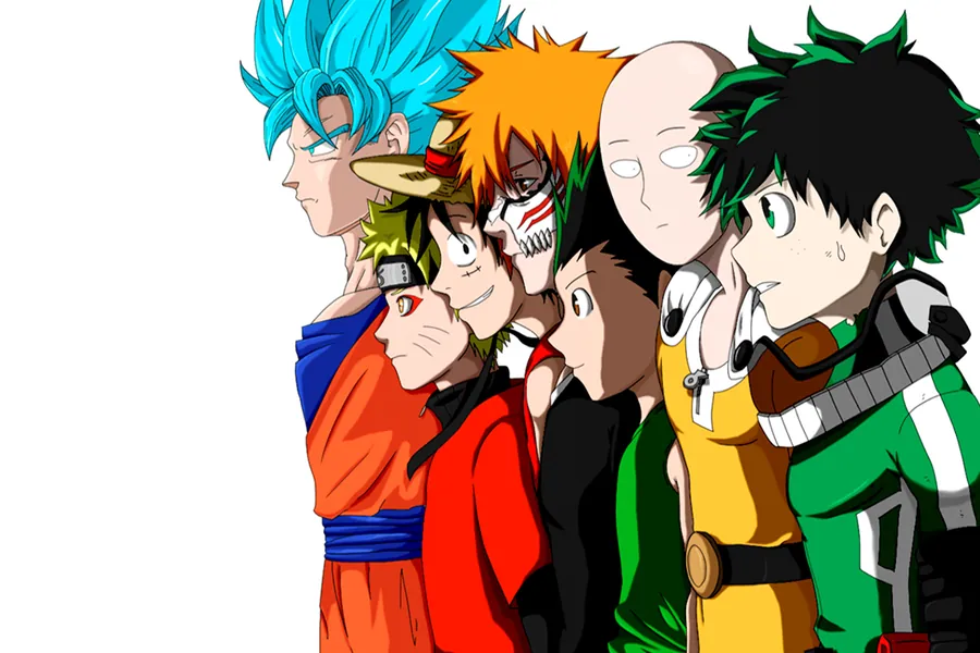 Adesivo para cartão My Hero Academia Colorido