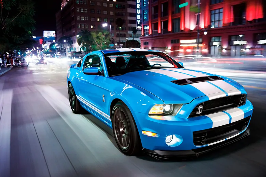 Adesivo para cartão Carro Esportivo Azul