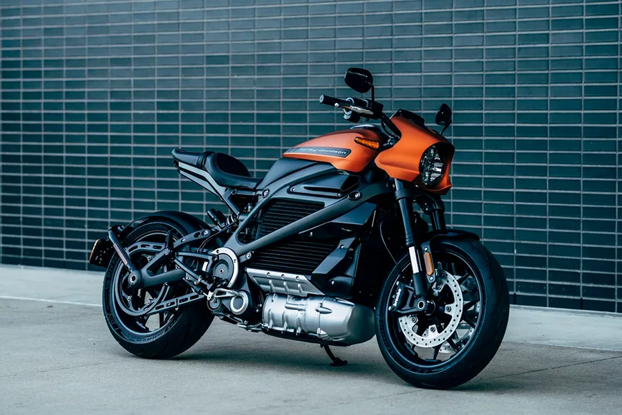 Adesivo para cartão Moto Esportiva Laranja e Preta