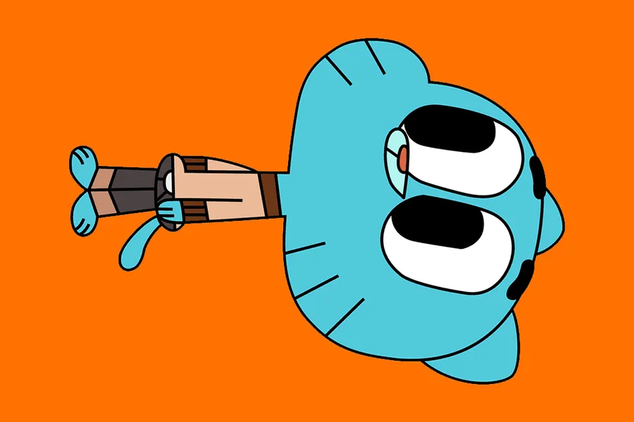 Adesivo para cartão Gumball Azul