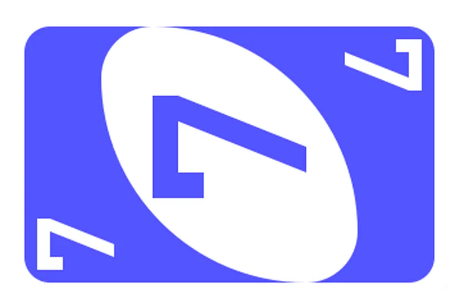 Adesivo para cartão Número 7 Azul