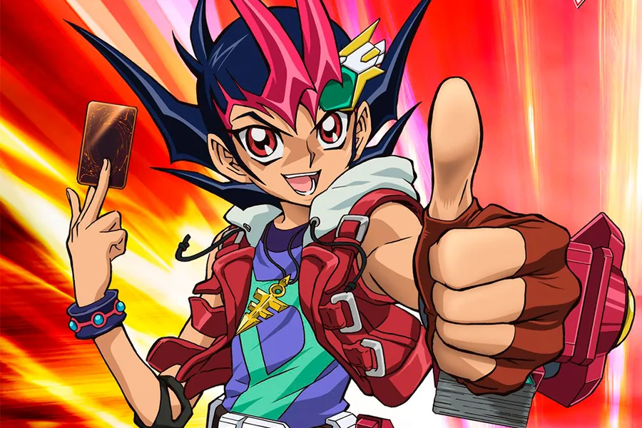 Adesivo para cartão Yu-Gi-Oh Animação Colorida