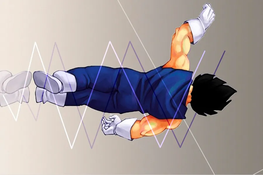 Adesivo para cartão Guerreiro Anime Azul