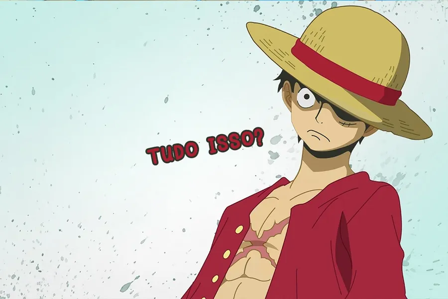 Adesivo para cartão Luffy One Piece Chapéu de Palha