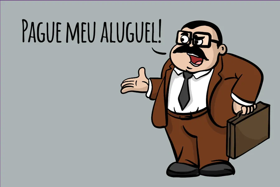 Adesivo para cartão Pague Meu Aluguel