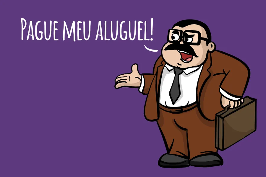 Adesivo para cartão Pague Meu Aluguel