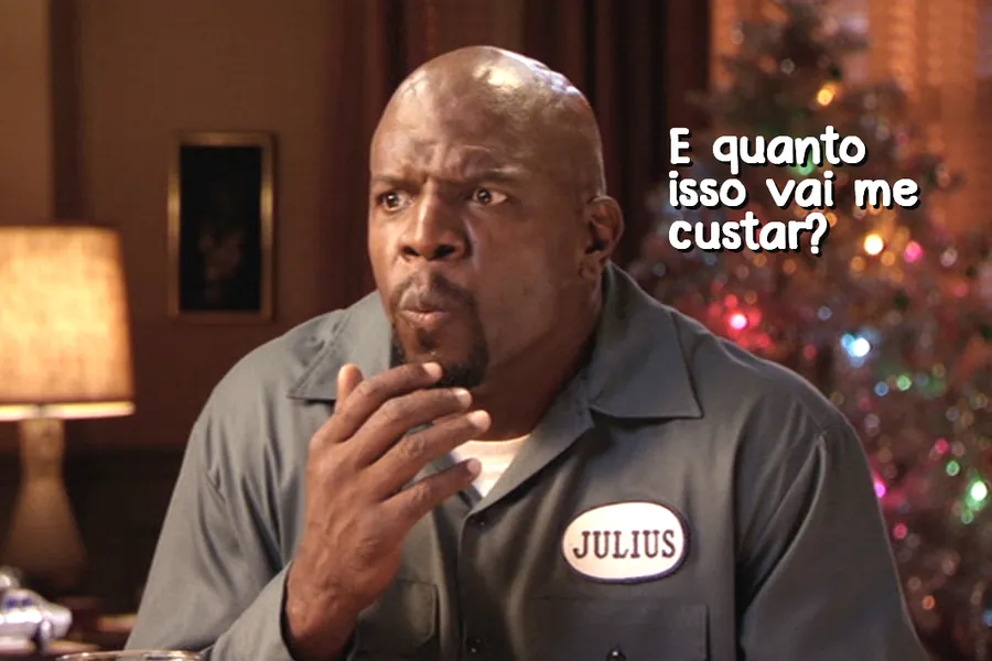 Adesivo para cartão Julius Surpreso com Preço
