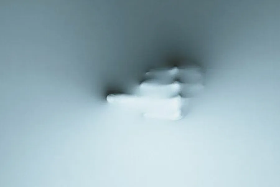 Adesivo para cartão Abstrato Cinza e Branco