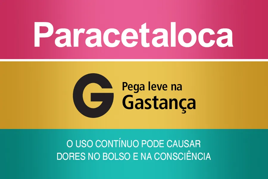 Adesivo para cartão Paracetaloca Amarelo e Rosa