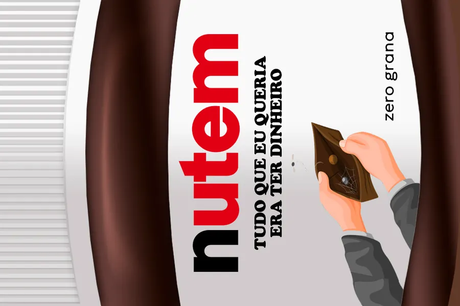 Adesivo para cartão Zero Grana Nutem