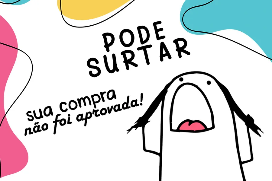 Adesivo para cartão Pode Surtar Fantasma