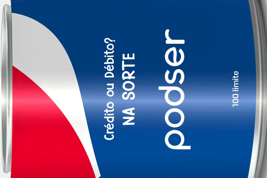 Adesivo para cartão Cartão Azul Poodser