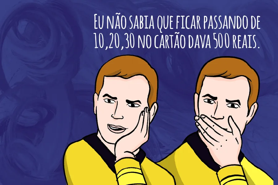 Adesivo para cartão Frase Cartão Roxo