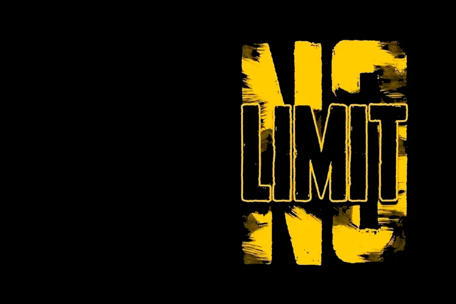 Adesivo para cartão No Limit Amarelo