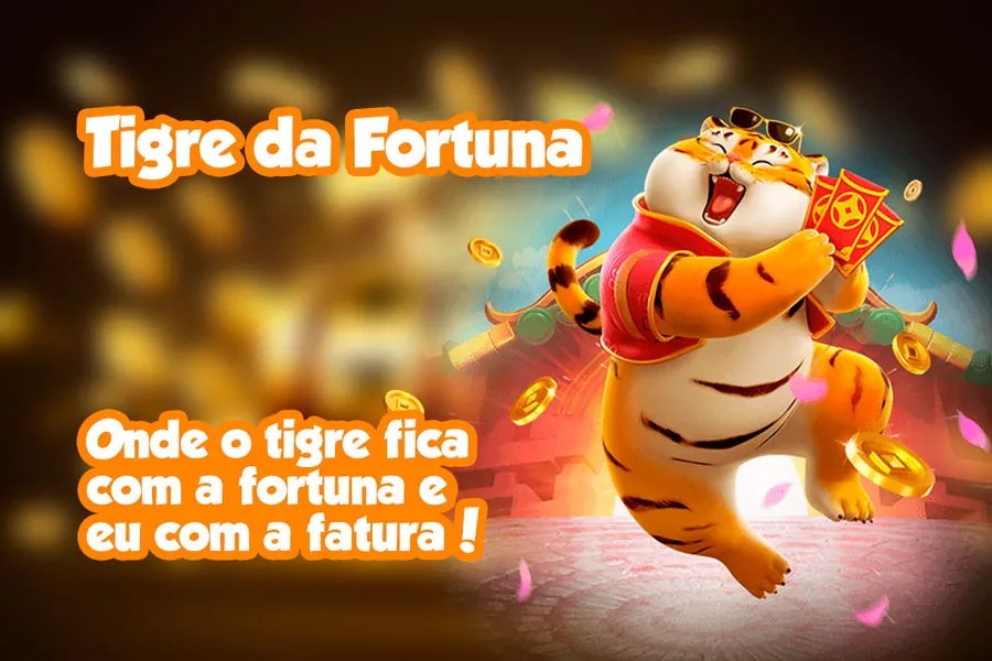 Adesivo para cartão Tigre da Fortuna