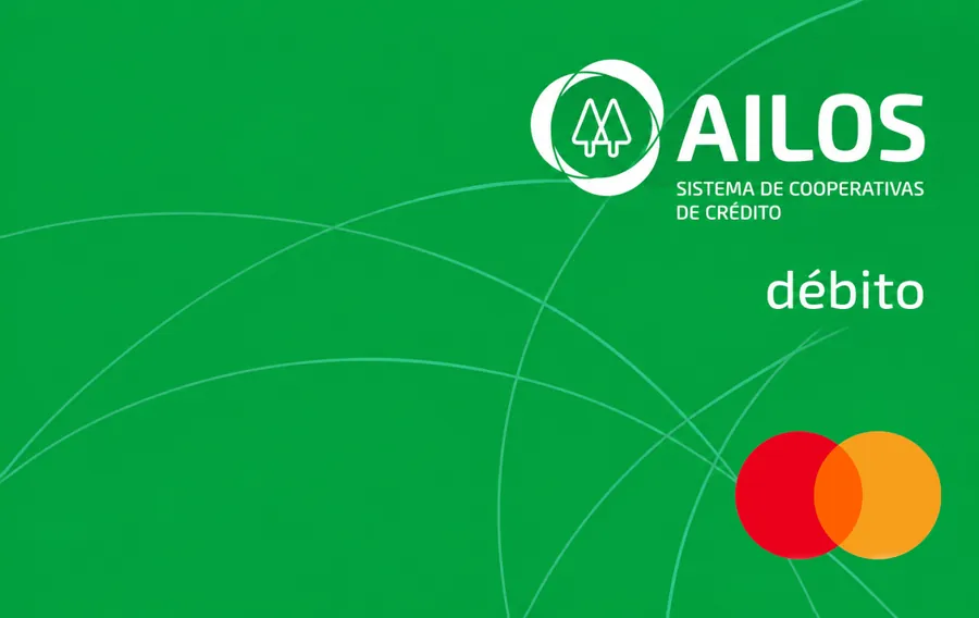 Cartão PVC Ailos Débito Mastercard