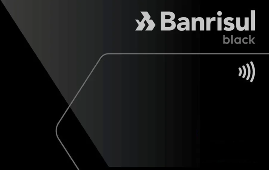 Cartão PVC Banrisul Black