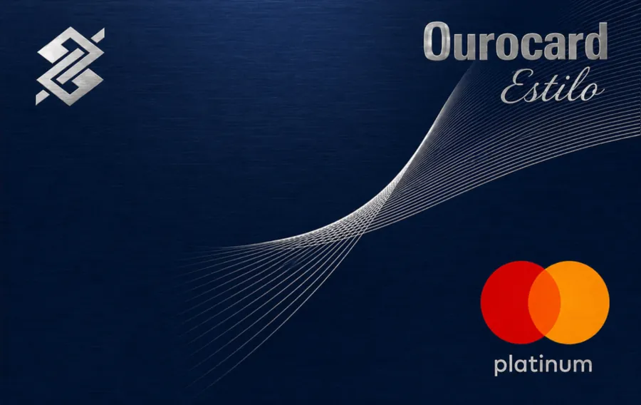 Cartão PVC Ourocard Estilo Mastercard Platinum