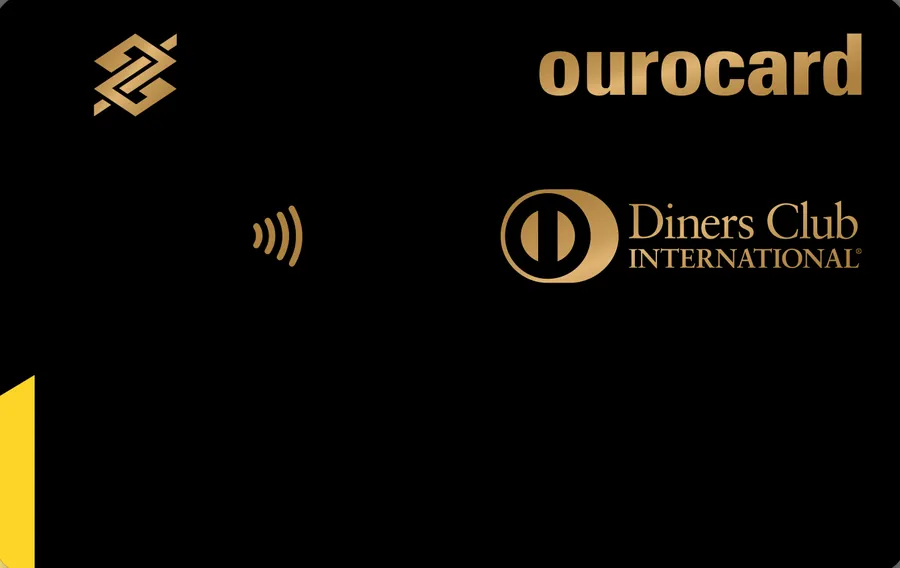 Cartão PVC Ourocard Diners Club