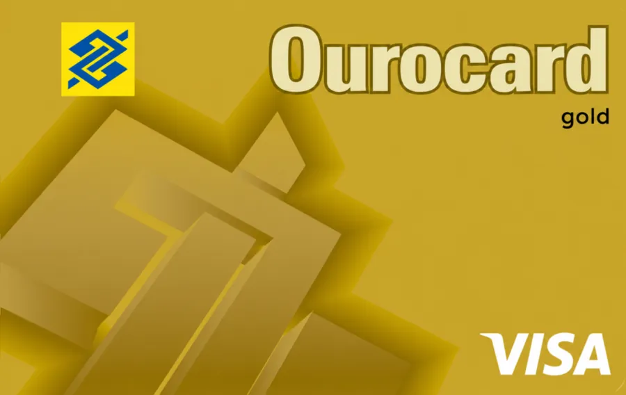 Cartão PVC Ourocard Visa Gold