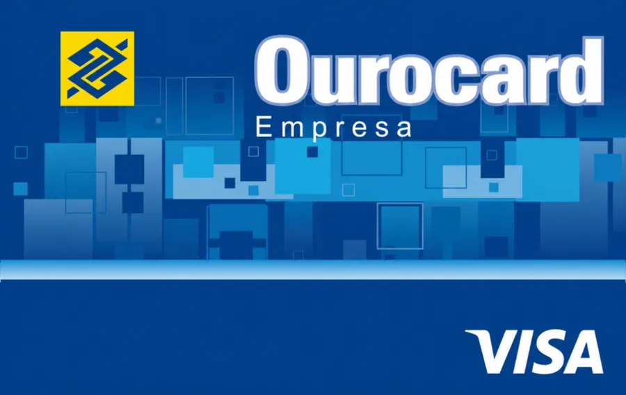 Cartão PVC Ourocard Empresa Visa