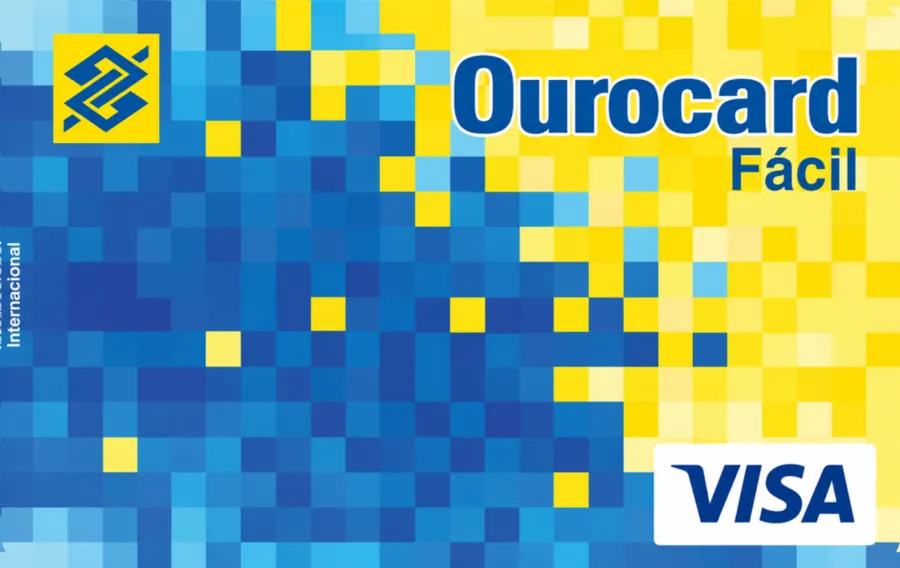 Cartão PVC Ourocard Fácil Visa