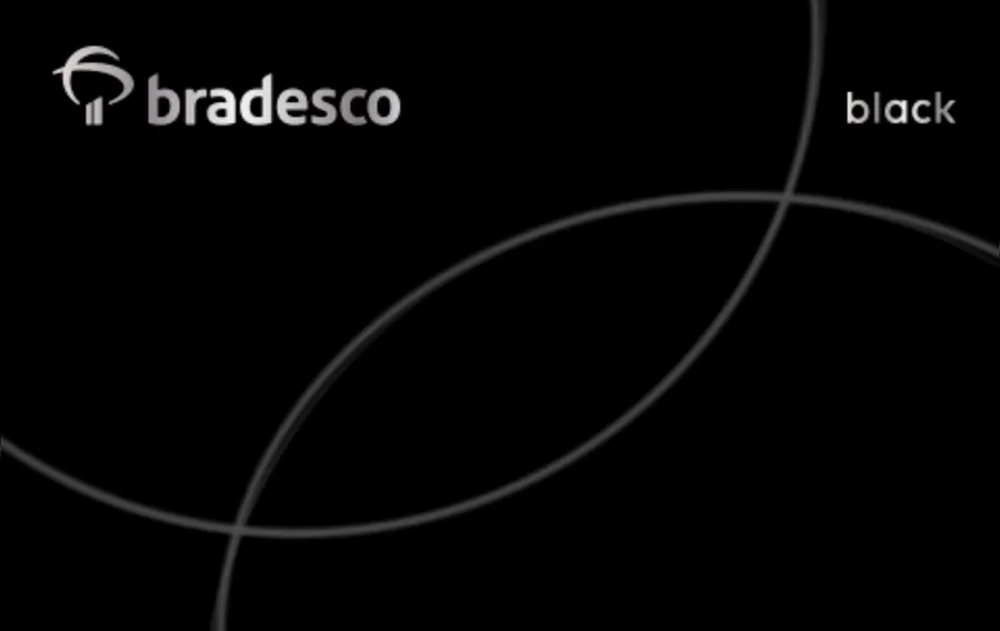 Cartão PVC Bradesco Black