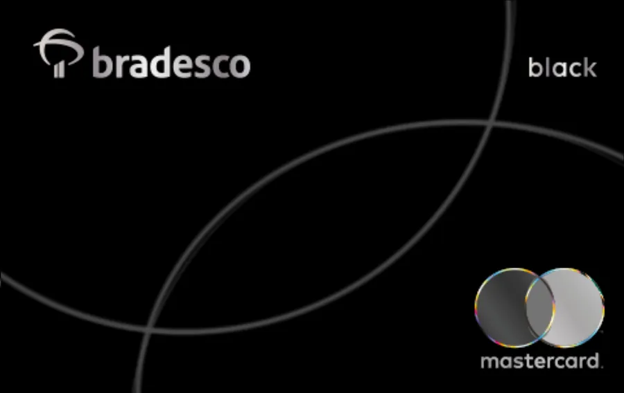 Cartão PVC Bradesco Black Mastercard