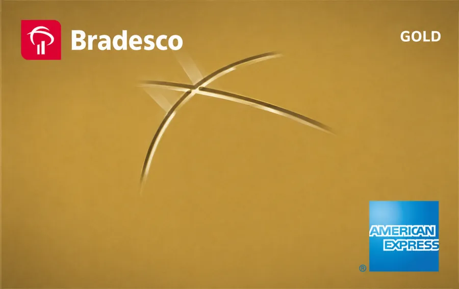Cartão PVC Bradesco American Express Gold