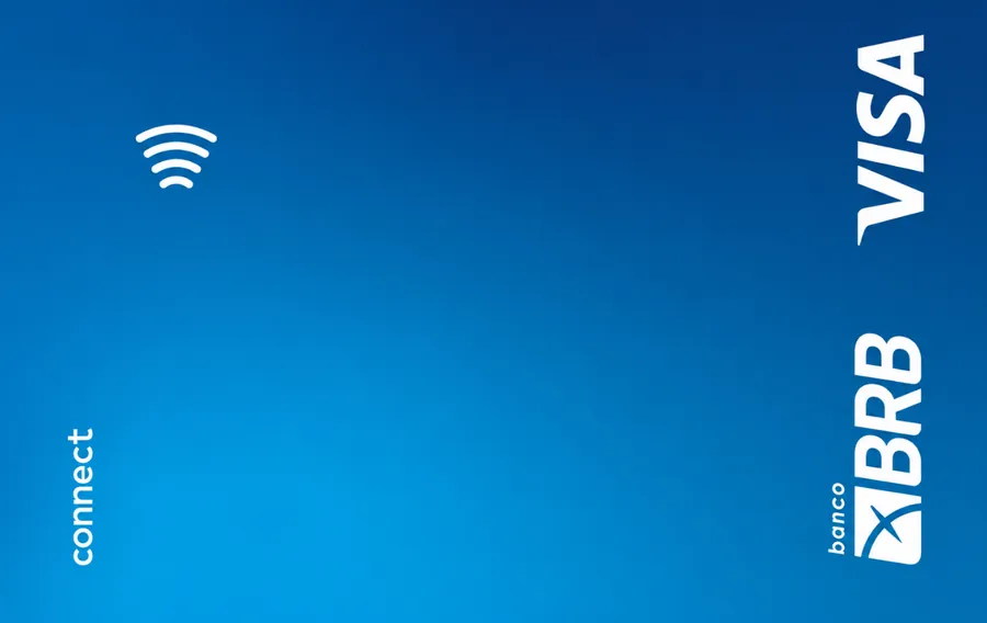Cartão PVC BRB Connect Visa