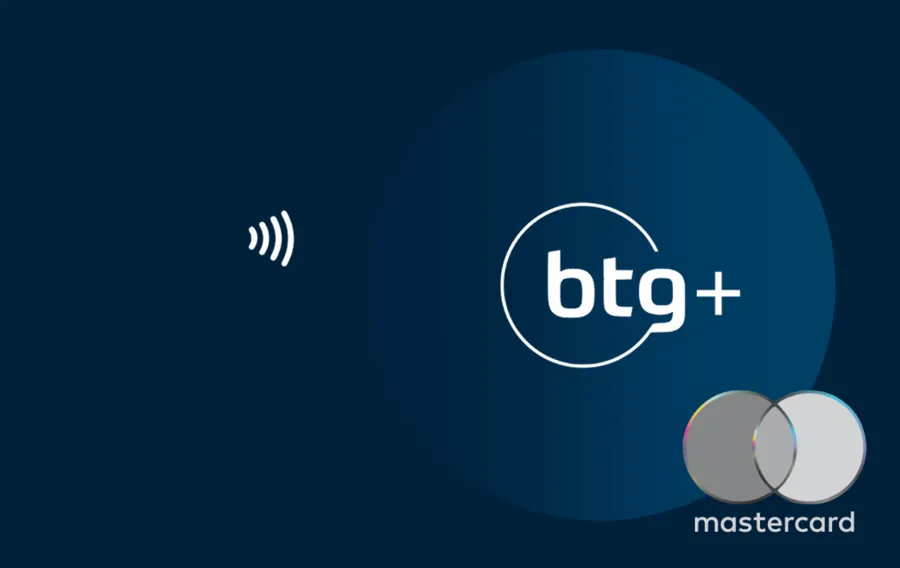 Cartão PVC BTG+ Mastercard
