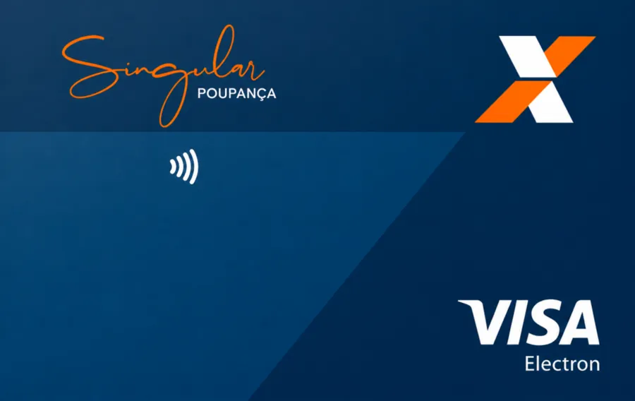 Cartão PVC Caixa Singular Poupança Visa Electron