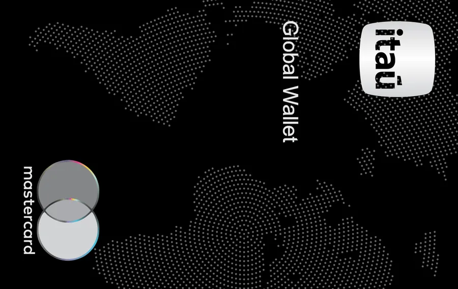Cartão PVC Itaú Global Wallet Mastercard