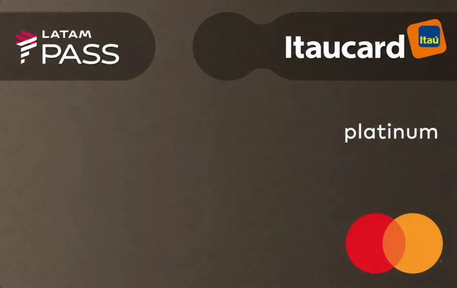 Cartão PVC Itaucard Latam Pass Mastercard Platinum
