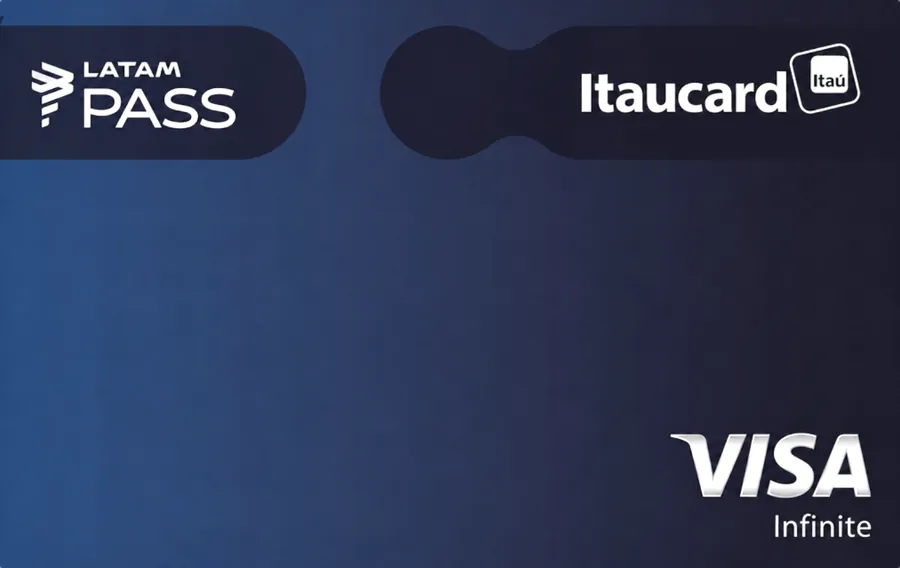 Cartão PVC Itaucard Latam Pass Visa Infinite