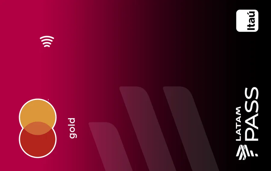 Cartão PVC Itaú Latam Pass Mastercard Gold