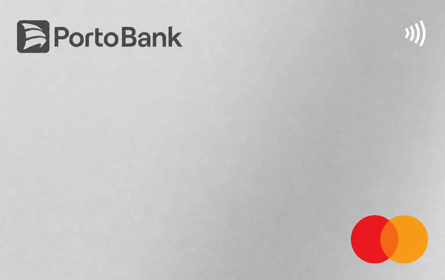 Cartão PVC Porto Bank Mastercard Prata