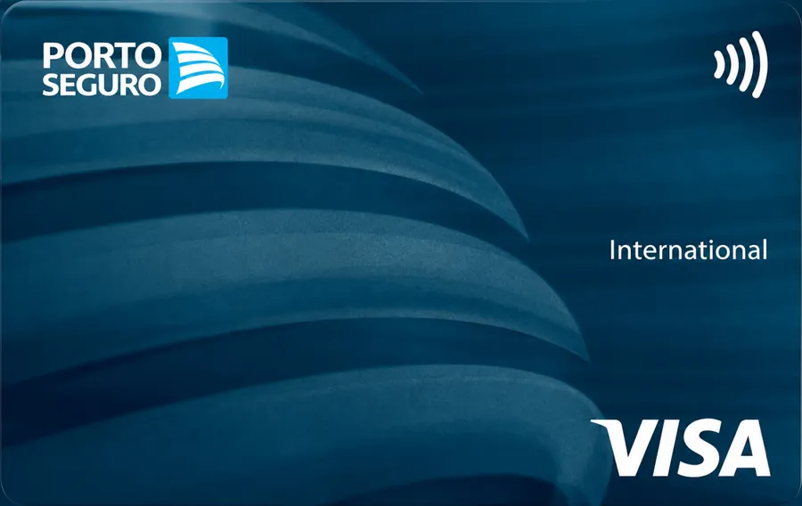 Cartão PVC Porto Seguro Visa Azul