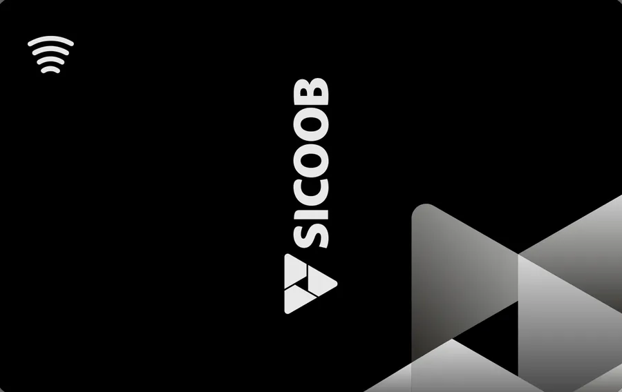 Cartão PVC Sicoob Black