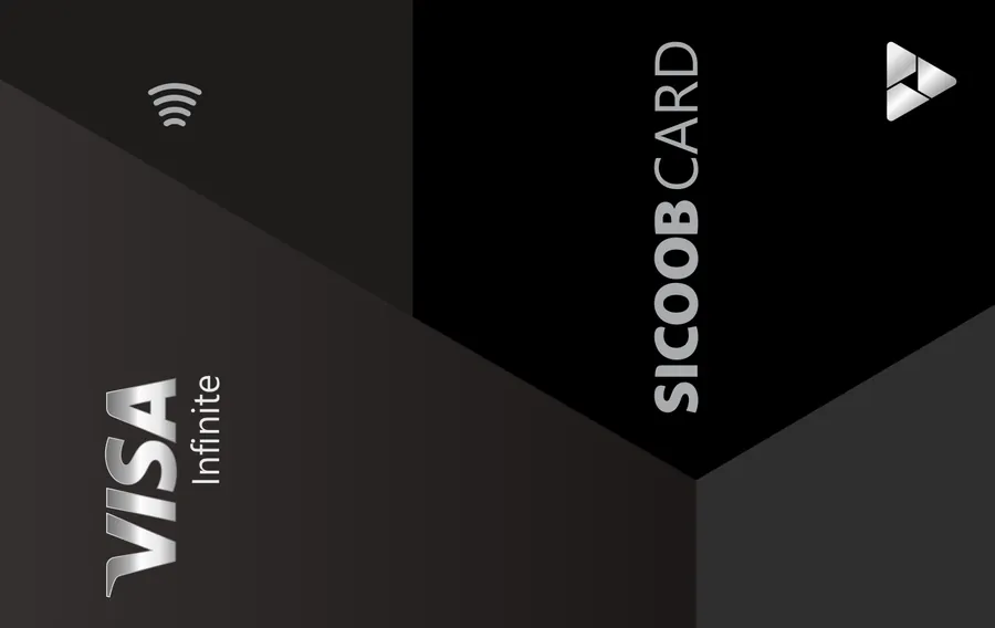 Cartão PVC Sicoobcard Visa Infinite