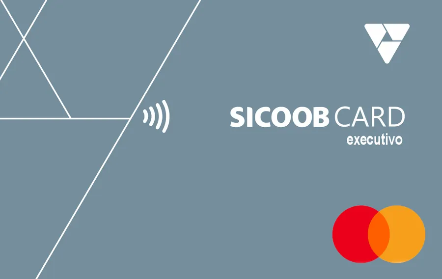 Cartão PVC Sicoobcard Executivo Mastercard
