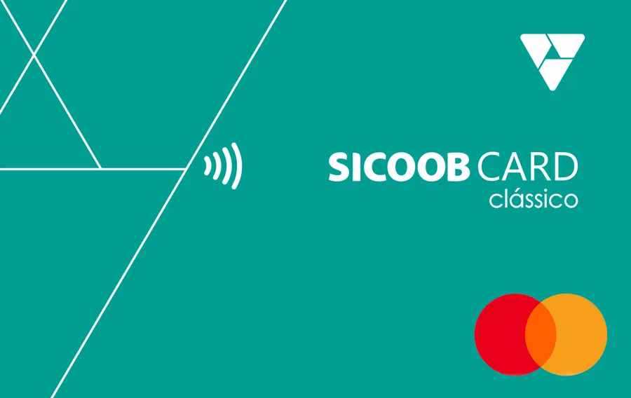 Cartão PVC Sicoobcard Clássico Mastercard