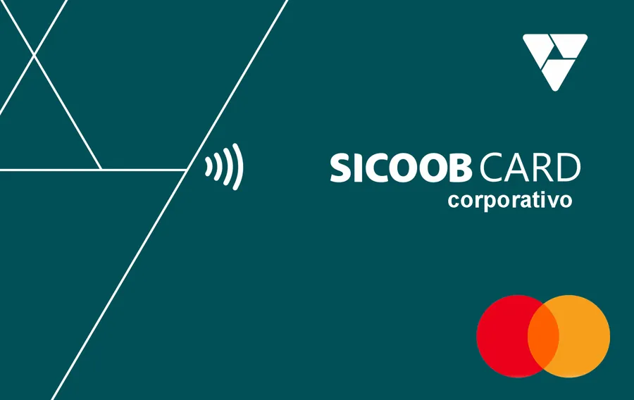 Cartão PVC Sicoobcard Corporativo Mastercard