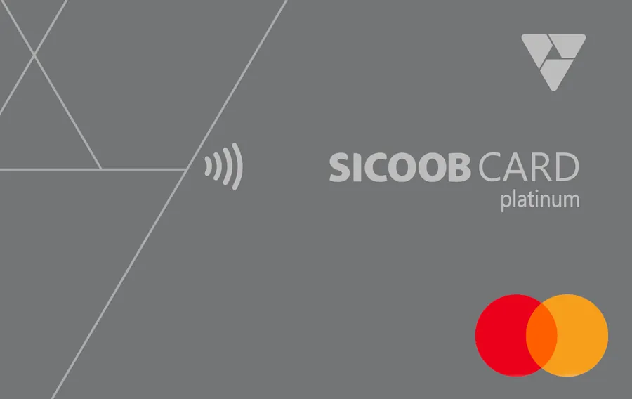 Cartão PVC Sicoobcard Platinum Mastercard
