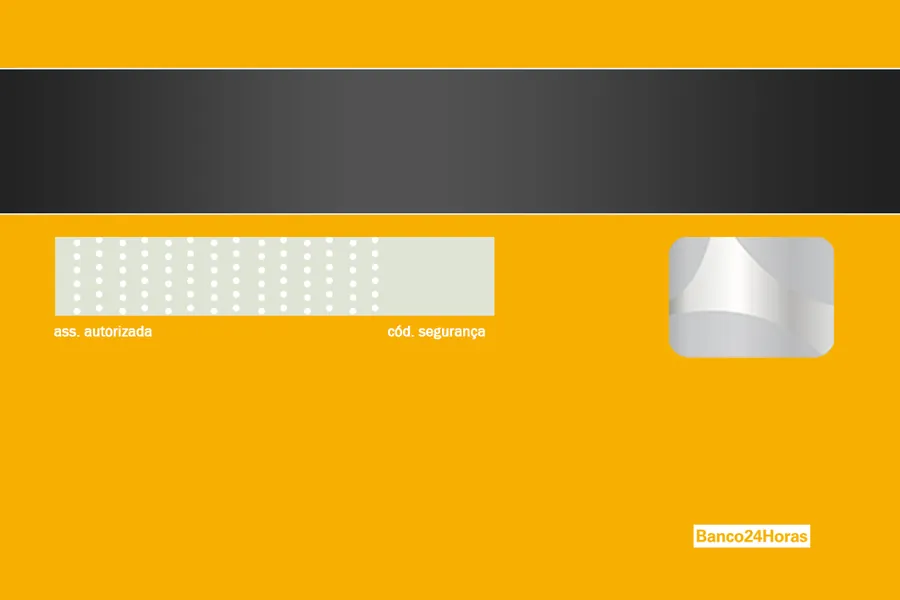 Adesivo para cartão Verso Amarelo